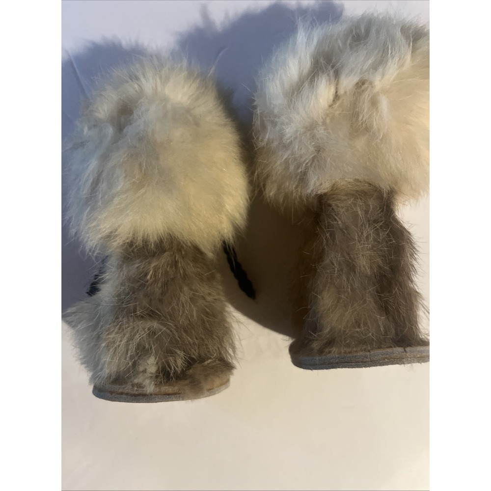 Eskimo Souvenir Dolls from Copper Falls State Park Wisconsin vintage 6 inch - Picture 6 of 10